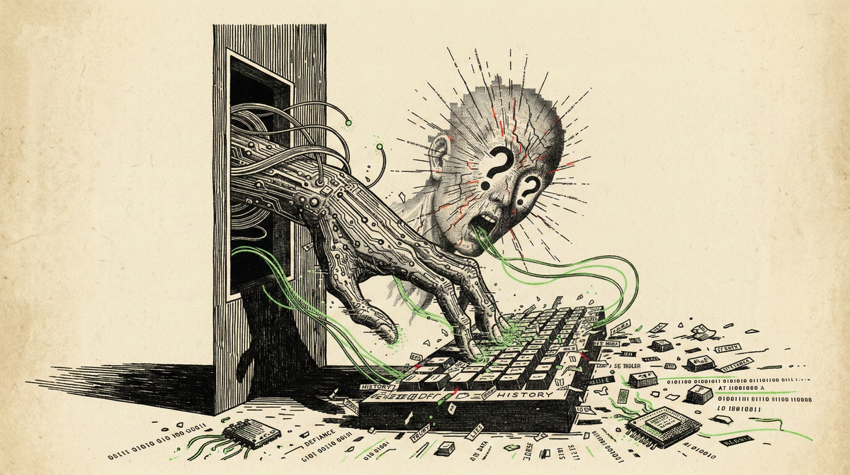 幽靈編碼的背後：當人工智慧開始撰寫你的「黑歷史」